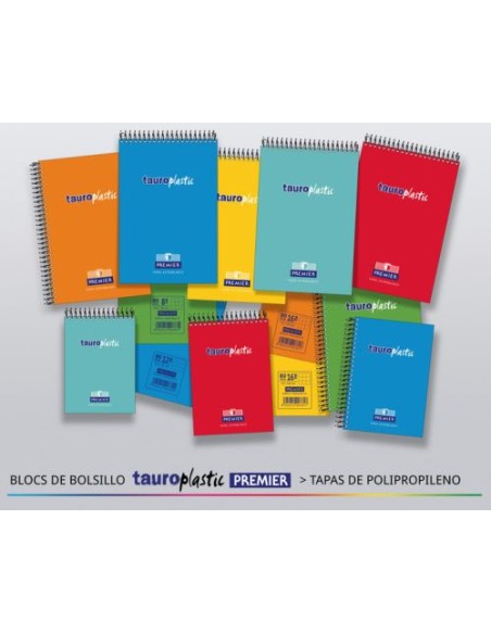 PAQ 20 BLOC TAUROPLASTIC 12º NATURAL 80H 90G CUAD 4X4